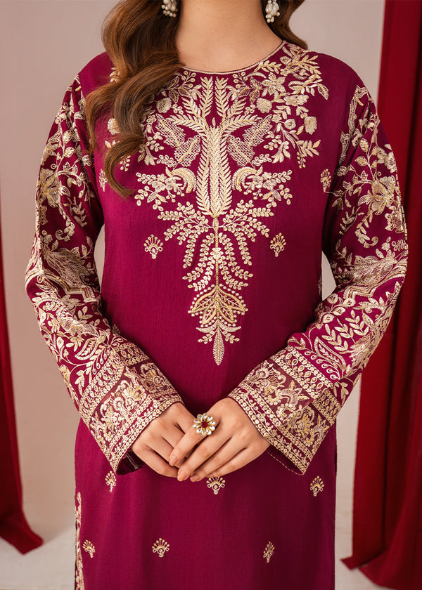 Embroidered Korean Silk 3pc