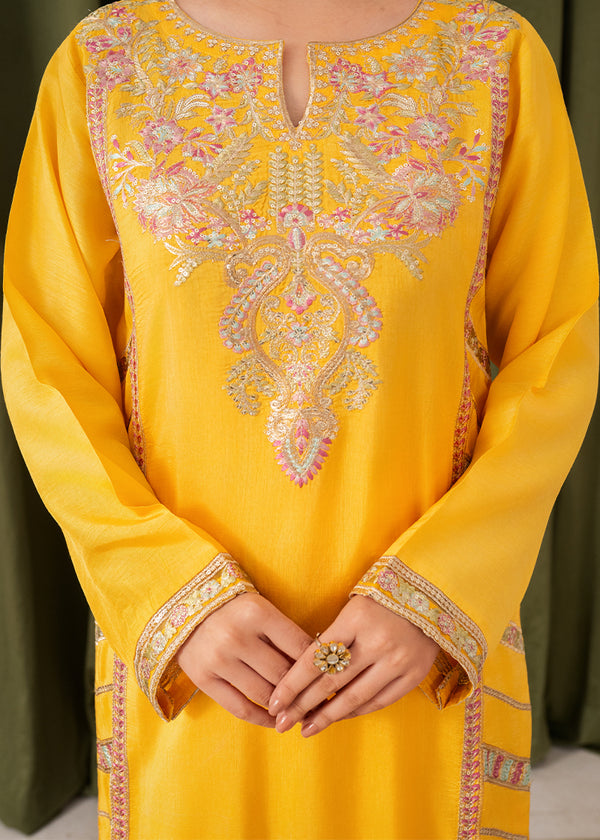 Embroidered Korean Silk 3pc-73