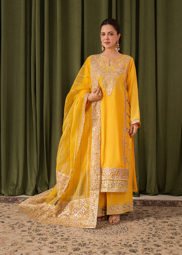 Embroidered Korean Silk 3pc-73