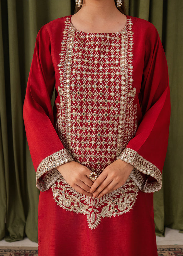 Embroidered Korean Silk 3pc-72